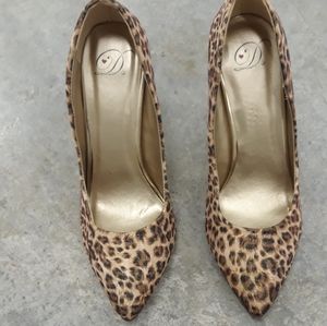 Animal Print Heels size 8.5